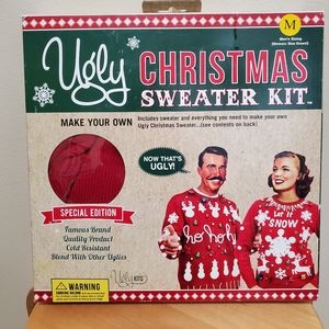 Make your own ugly Christmas sweater kit